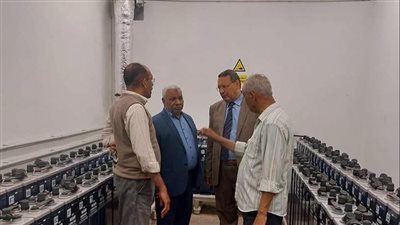 جولة تفقدية لمتابعة سير العمل بمحطة توليد كهرباء نجع حمادى