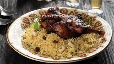 الكبسة السعودية بالدجاج مع البهارات الأصلية