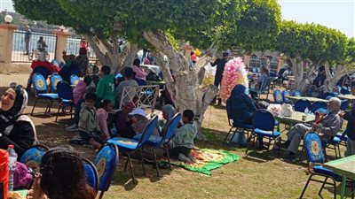 احتفالًا بشم النسيم.. اقبال ملحوظ على حدائق ومتنزهات البحيرة 