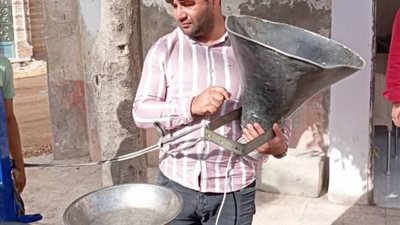 إزالة 140 إشغال طريق ومصادرة مكبرات صوت بكفر الدوار 