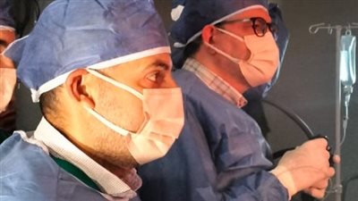  أول عملية منظار قنوات مرارية وتركيب دعامات بمستشفى كفر الزيات 