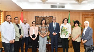 محافظ الفيوم يبحث آليات تنفيذ حملات توعوية للصحة النفسية للمواطنين