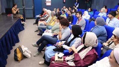 لجنة الثقافة والفنون  بالقومي للمرأة تشارك فى فعاليات دوائر حكي لبرنامج 