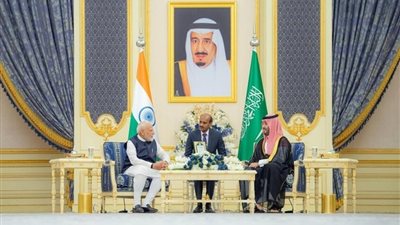ولي العهد السعودي ورئيس وزراء الهند يعقدان جلسة مباحثات رسمية في جدة