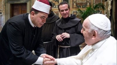 إمام المسجد الكبير في روما يعلق على وفاه البابا فرانسيس 