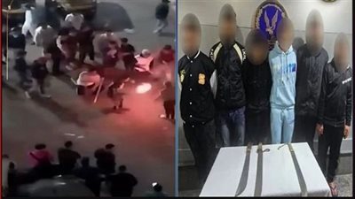 ضبط المتهمين بالرقص بالأسلحة والألعاب النارية في الإسكندرية