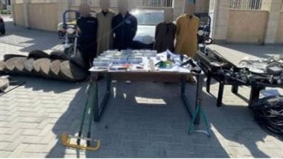 ضبط المتهمين بسرقة أعمدة الإنارة في التجمع الخامس
