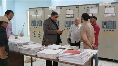 زيارة ميدانية بمواقع محطة محولات شرق قنا.. صور