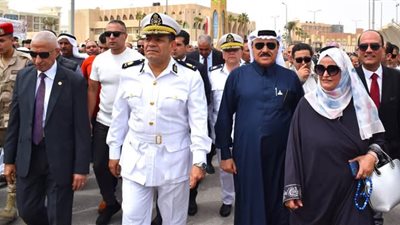 رئيس جامعة العريش يشارك في احتفالات محافظة شمال سيناء بمناسبة الذكرى 43