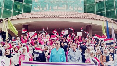 رياضة الغربية تطلق مسيرة مشى لفتيات ريحانة تزامناً مع إحتفالات تحرير سيناء