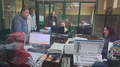 جولة ميدانية لرئيس مدينة دمنهور بالمركز التكنولوجي