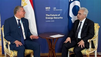 وزير البترول والثروة المعدنية يلتقي أمين عام منتدى الطاقة الدولي