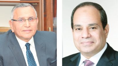 رئيس الوفد يهنئ الرئيس ووزير الدفاع والقوات المسلحة بعيد تحرير سيناء