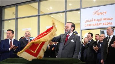 الملك محمد السادس يشرف على انطلاق الخطط السككي فائق السرعة LGV