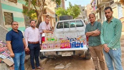 ضبط 3 آلاف عبوة مشروبات وعصائر منتهية الصلاحية بالفيوم 