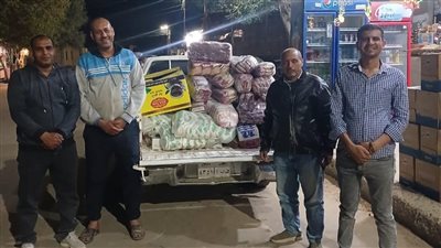 ضبط 1200 عبوة سلع تموينية قبل بيعها بالفيوم 