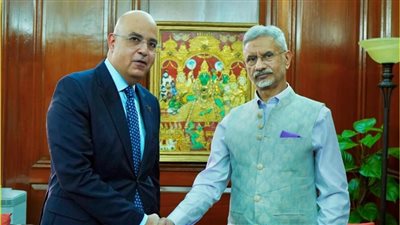 سفير مصر في نيودلهي يلتقي وزير خارجية الهند