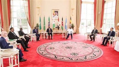 رئيس الوزراء يلتقي رئيس جمهورية أوغندا