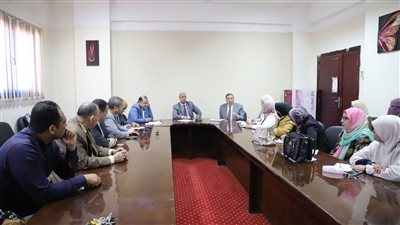 مركز ضمان الجودة بجامعة سوهاج ينظم زيارة محاكاة لكلية التربية 