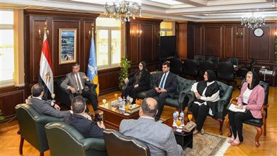 محافظ الإسكندرية يستقبل رئيس مجلس إدارة هيئة الإسعاف لبحث سبل التطوير