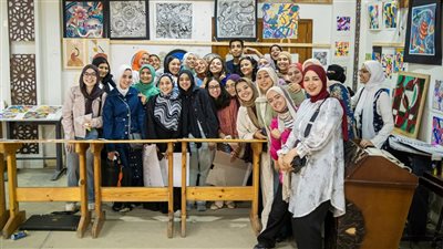 افتتاح معرض 