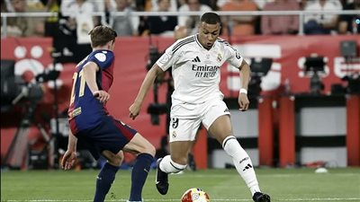 مبابي يواصل التألق.. ويكسر رقم كريستيانو في موسمه الأول مع ريال مدريد