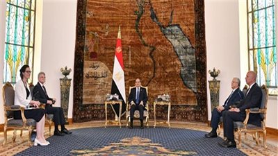 السيسي يستقبل رئيس برلمان المجر ويستعرض جهود وقف إطلاق النار في غزة