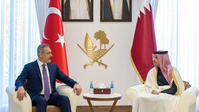 تركيا وقطر تؤكدان استمرار المساعي المشتركة مع مصر لوقف الحرب في غزة​ 