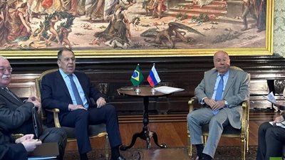 لافروف يعقد اجتماعًا مع نظيره البرازيلي