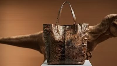 تصنيع أول جاكيت مصنوع من جلد ديناصور منقرض