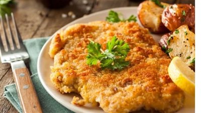 على خطى المطاعم حضري أسكالوب الدجاج