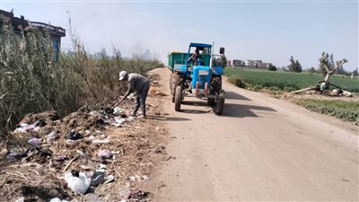 تنفيذ حملات النظافة والتجميل بمراكز وقرى البحيرة 
