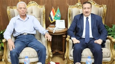 متابعة «حياة كريمة».. محافظ المنوفية يلتقي مستشار رئيس مجلس الوزراء للمشروعات القومية