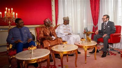 ملك المغرب يستقبل وزراء خارجية الدول الثلاثة الأعضاء في تحالف دول الساحل