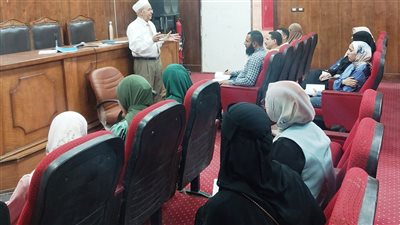 ختام فعاليات دورة أساسيات تعليم اللغة العربيه للناطقين بغيرها بدار العلوم بالفيوم 