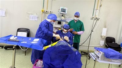 استئناف جراحات الأنف والأذن بمستشفى الحسينية بعد توقف 4 أشهر 