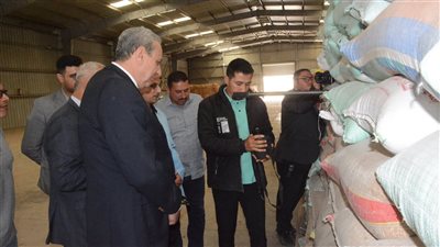 محافظ الغربية :القمح شريان وطن