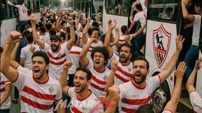 الزمالك يخصص ٤٠ حافله لنقل جماهيره لبرج العرب 