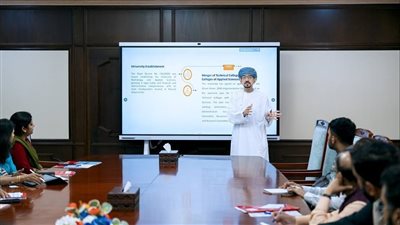 وفد هندي يبحثُ تعزيز الشراكات الأكاديمية الاستراتيجية مع سلطنة عُمان