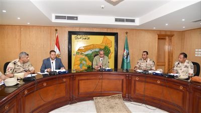 محافظ الفيوم يتابع الاستعدادات النهائية للتدريب العملي المشترك صقر 