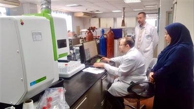 مياه الفيوم تدعم قطاع المعامل بأحدث أجهزة الكشف عن المعادن الثقيلة