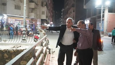 جولة مفاجئة لمحافظ الغربية لتفقد نفق قحافة