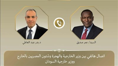 تفاصيل الاتصال الهاتفي بين وزير الخارجية والهجرة ونظيره السوداني