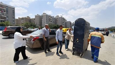 حملة موسعة لرفع الإشغالات وإعادة الانضباط شرق مدينة نصر 