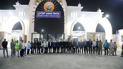 افتتاح منشأت جديدة وأخري مطورة بجامعة قنا 