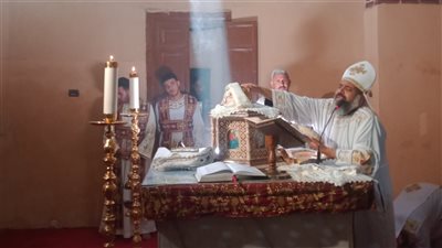 تعامد الشمس على دير الملاك بكفر الدير يعيد الكنيسة الأثرية لواجهة السياحة