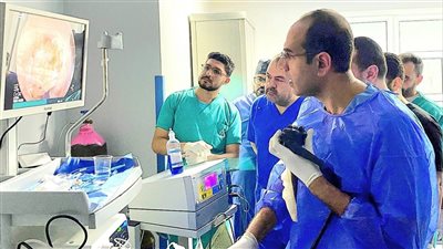 مستشفي جامعة الفيوم تنجح فى شق عضله الفؤاد بالمنظار
