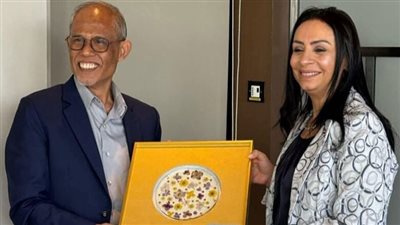 مايا مرسي تبحث مع وزير الأسرة والتنمية الاجتماعية بسنغافورة التعاون المشترك