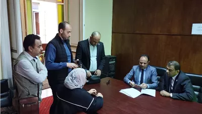 إقبال من الصحفين علي انتخابات النقابة قبل غلق باب التصويت بالإسكندرية