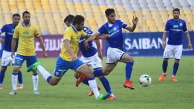 سموحة يتقدم على الاسماعيلي فى الشوط الاول 